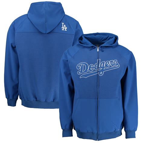 los angeles dodgers zip up hoodie